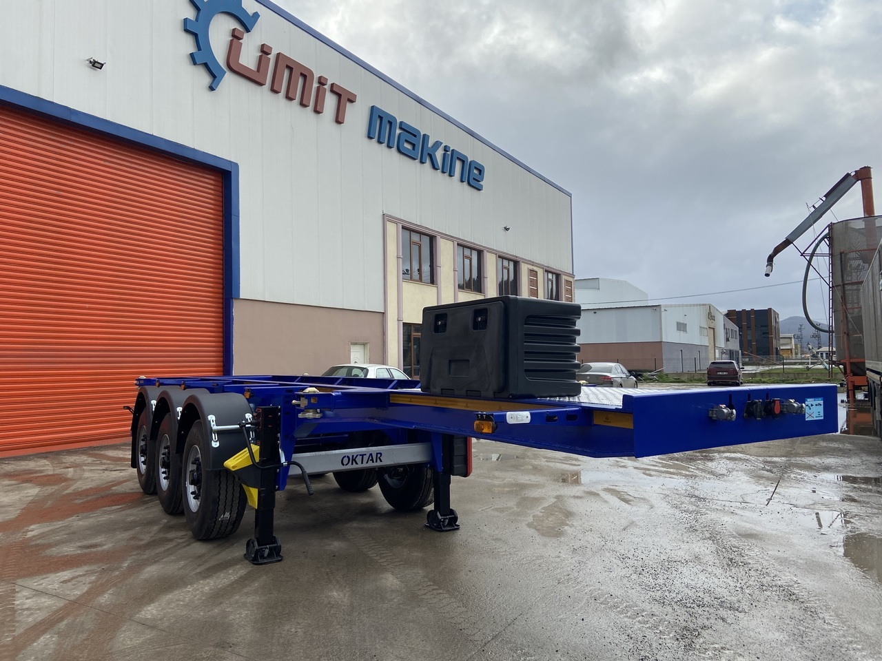 OKTAR ADR CONTAINER TRAILER 20 FEET 2025 - Контейнеровоз/ Сменна каросерия полуремарке: снимка 1 OKTAR ADR CONTAINER TRAILER 20 FEET 2025 - Контейнеровоз/ Сменна каросерия полуремарке: снимка 1