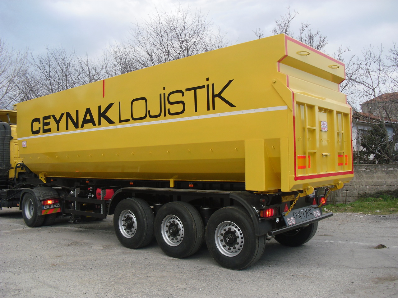 OKTAR TRAILER 2023 TIPPER TRAILER 2025 - Самосвал полуремарке: снимка 4 OKTAR TRAILER 2023 TIPPER TRAILER 2025 - Самосвал полуремарке: снимка 4