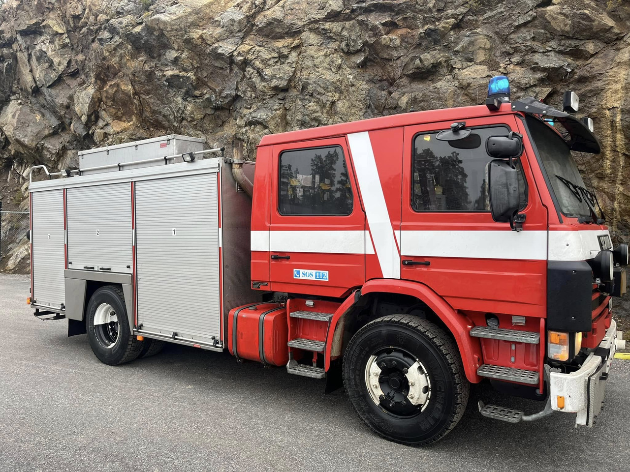 Пожарна кола Scania P93ML - Fire engine /firetruck - RESERVERAD !!: снимка 20