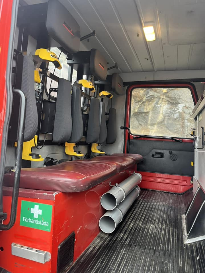 Пожарна кола Scania P93ML - Fire engine /firetruck - RESERVERAD !!: снимка 12