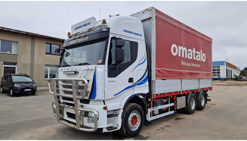 Камион с брезент Iveco Stralis 260S56 6X4: снимка 1