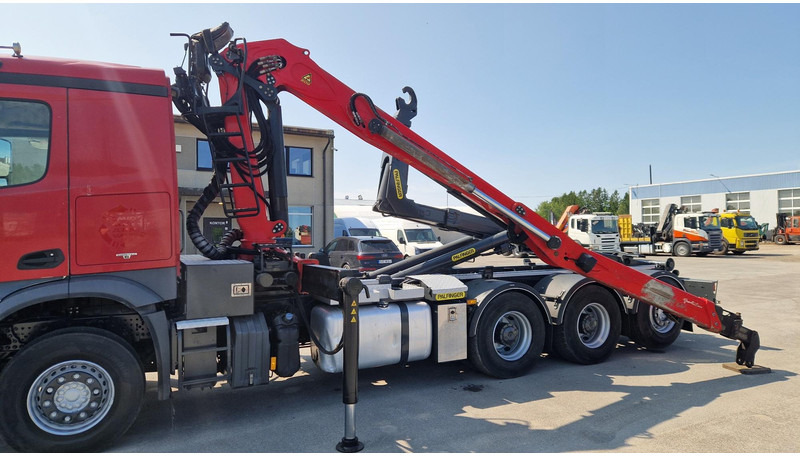 Мултилифт с кука камион, Камион с кран Mercedes-Benz Arocs 3251 8X4*4 Epsilon S260Z96: снимка 18