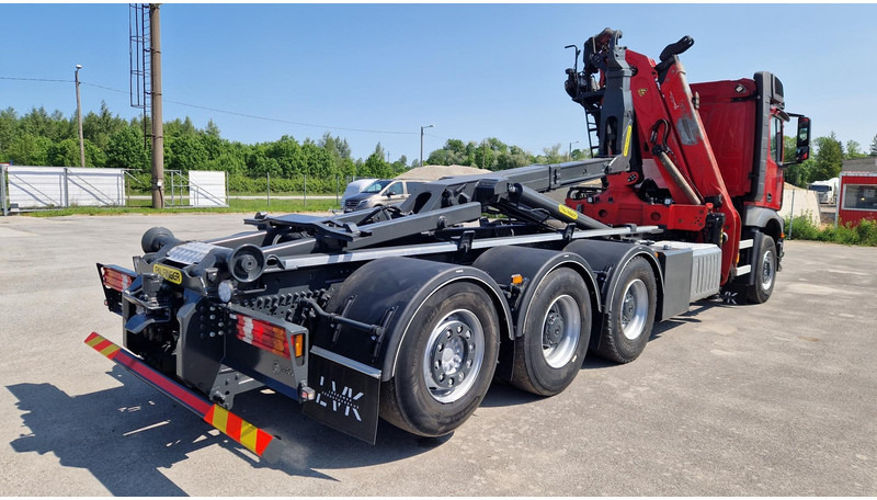 Мултилифт с кука камион, Камион с кран Mercedes-Benz Arocs 3251 8X4*4 Epsilon S260Z96: снимка 7