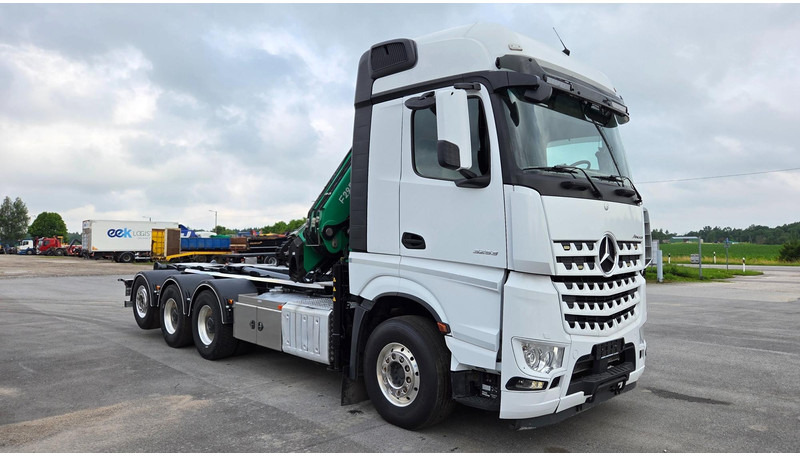Mercedes-Benz Arocs 3253 8X4*4 Fassi F295 - Мултилифт с кука камион, Камион с кран: снимка 4 Mercedes-Benz Arocs 3253 8X4*4 Fassi F295 - Мултилифт с кука камион, Камион с кран: снимка 4