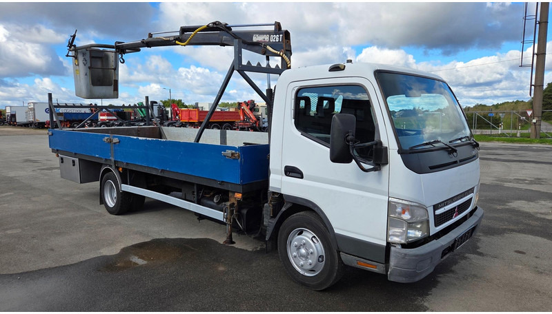 Mitsubishi CANTER FE85B HIAB 026 - Бордови камион, Камион с кран: снимка 2 Mitsubishi CANTER FE85B HIAB 026 - Бордови камион, Камион с кран: снимка 2
