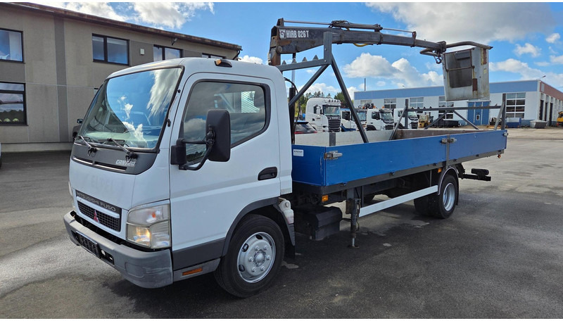 Mitsubishi CANTER FE85B HIAB 026 - Бордови камион, Камион с кран: снимка 1 Mitsubishi CANTER FE85B HIAB 026 - Бордови камион, Камион с кран: снимка 1