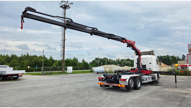 Scania G450 6X2*4 HMF 2120 crane 700 hours - Мултилифт с кука камион, Камион с кран: снимка 3 Scania G450 6X2*4 HMF 2120 crane 700 hours - Мултилифт с кука камион, Камион с кран: снимка 3