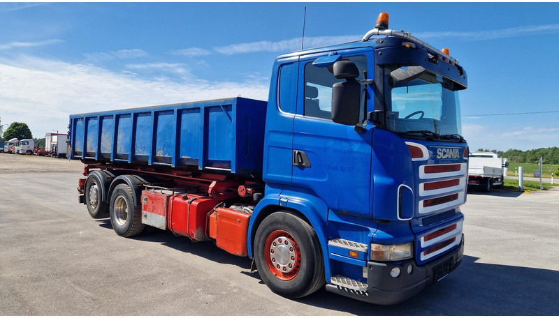 Scania R340 6X2*4 + Container - Камион с кабелна система: снимка 2 Scania R340 6X2*4 + Container - Камион с кабелна система: снимка 2
