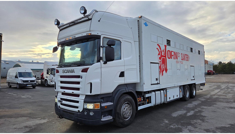Scania R420 6X2 - За превоз на животни камион: снимка 1 Scania R420 6X2 - За превоз на животни камион: снимка 1
