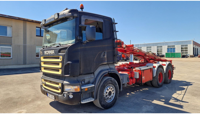 Scania R500 6X4 - Камион с кабелна система: снимка 1 Scania R500 6X4 - Камион с кабелна система: снимка 1