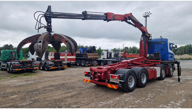 Scania R500 8X4 Epsilon E250Z95 - Мултилифт с кука камион, Камион с кран: снимка 2 Scania R500 8X4 Epsilon E250Z95 - Мултилифт с кука камион, Камион с кран: снимка 2