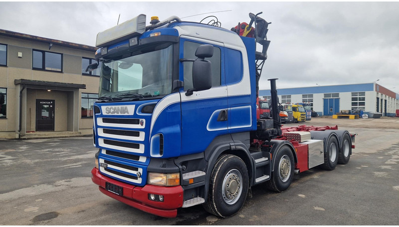Scania R500 8X4 Epsilon E250Z95 - Мултилифт с кука камион, Камион с кран: снимка 3 Scania R500 8X4 Epsilon E250Z95 - Мултилифт с кука камион, Камион с кран: снимка 3