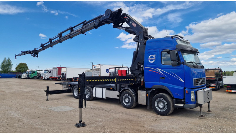Volvo FH480 8X4 HIAB 800E-6 HiPro + JIB170X5 - Бордови камион, Камион с кран: снимка 2 Volvo FH480 8X4 HIAB 800E-6 HiPro + JIB170X5 - Бордови камион, Камион с кран: снимка 2