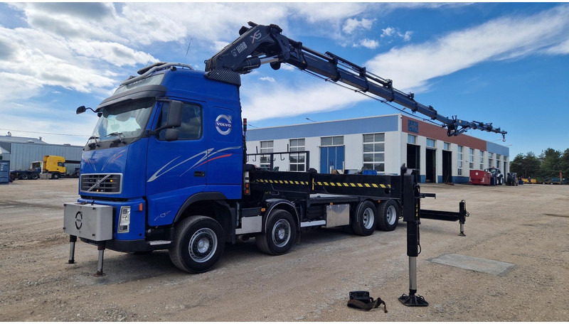 Volvo FH480 8X4 HIAB 800E-6 HiPro + JIB170X5 - Бордови камион, Камион с кран: снимка 1 Volvo FH480 8X4 HIAB 800E-6 HiPro + JIB170X5 - Бордови камион, Камион с кран: снимка 1
