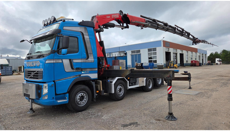 Volvo FH540 8X2 FASSI F660 + Jib max 33,5m. - Бордови камион, Камион с кран: снимка 1 Volvo FH540 8X2 FASSI F660 + Jib max 33,5m. - Бордови камион, Камион с кран: снимка 1