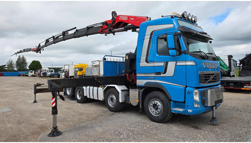 Volvo FH540 8X2 FASSI F660 + Jib max 33,5m. - Бордови камион, Камион с кран: снимка 2 Volvo FH540 8X2 FASSI F660 + Jib max 33,5m. - Бордови камион, Камион с кран: снимка 2