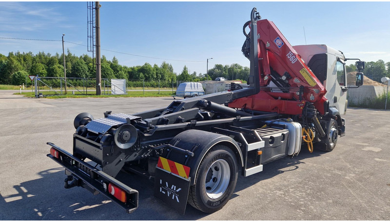 Volvo FL280 4X2 HMF 1560 - Мултилифт с кука камион, Камион с кран: снимка 4 Volvo FL280 4X2 HMF 1560 - Мултилифт с кука камион, Камион с кран: снимка 4