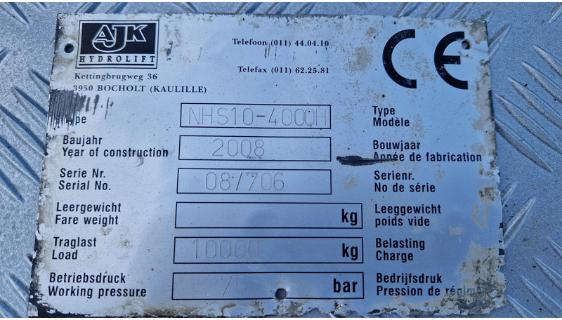 Мултилифт с кука камион, Камион с кран Volvo FL280 4X2 HMF 1560 + platform: снимка 19 Мултилифт с кука камион, Камион с кран Volvo FL280 4X2 HMF 1560 + platform: снимка 19