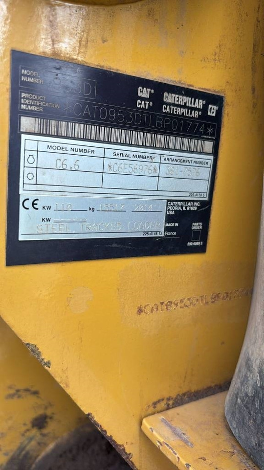CAT 953 D (Under Preparation) - Верижен товарач: снимка 2 CAT 953 D (Under Preparation) - Верижен товарач: снимка 2
