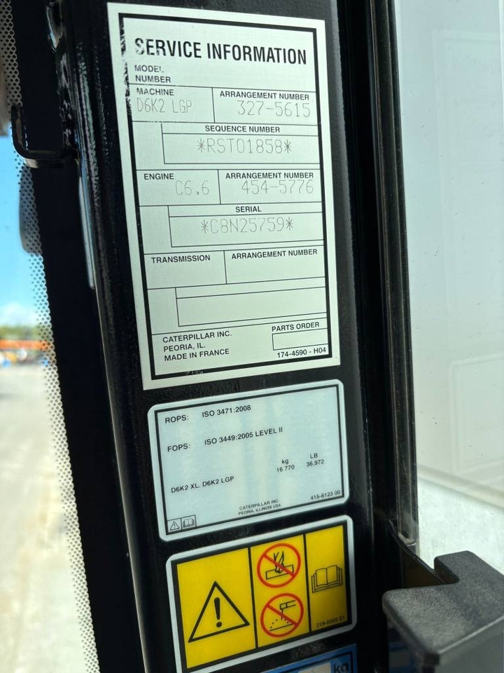 Лизинг на CAT D 6 K 2 LGP  CAT D 6 K 2 LGP: снимка 11