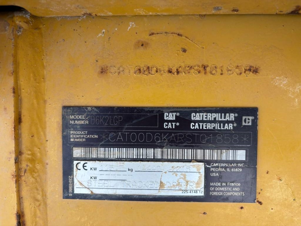 Лизинг на CAT D 6 K 2 LGP  CAT D 6 K 2 LGP: снимка 9
