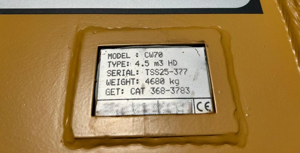 CW 70 Rock Bucket - Кофа за Строителна техника: снимка 4 CW 70 Rock Bucket - Кофа за Строителна техника: снимка 4