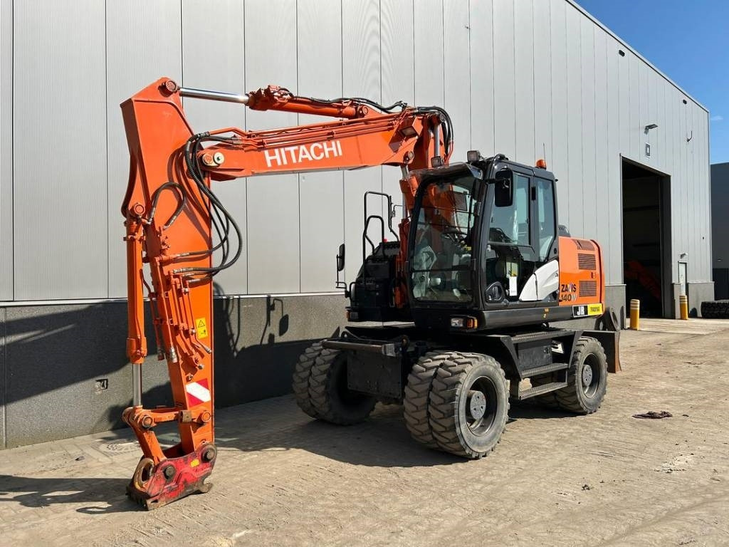 Hitachi ZX 140 W-5B - Колесен багер: снимка 2 Hitachi ZX 140 W-5B - Колесен багер: снимка 2