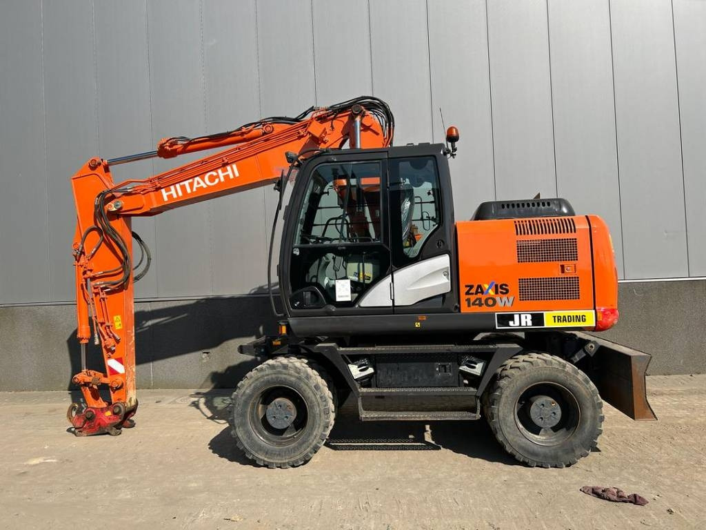 Hitachi ZX 140 W-5B - Колесен багер: снимка 1 Hitachi ZX 140 W-5B - Колесен багер: снимка 1