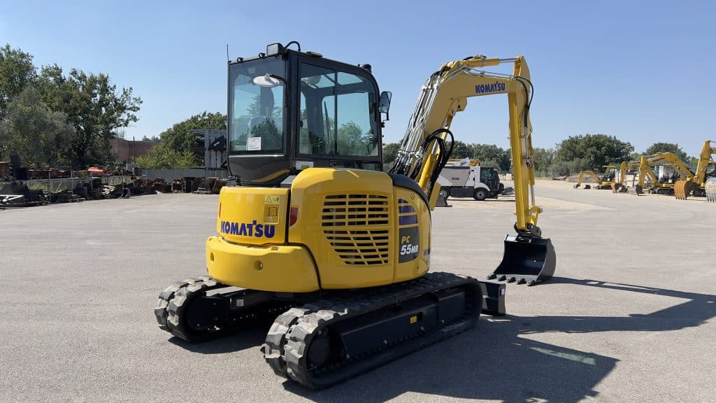 Komatsu PC55MR-5 - Мини багер: снимка 5 Komatsu PC55MR-5 - Мини багер: снимка 5