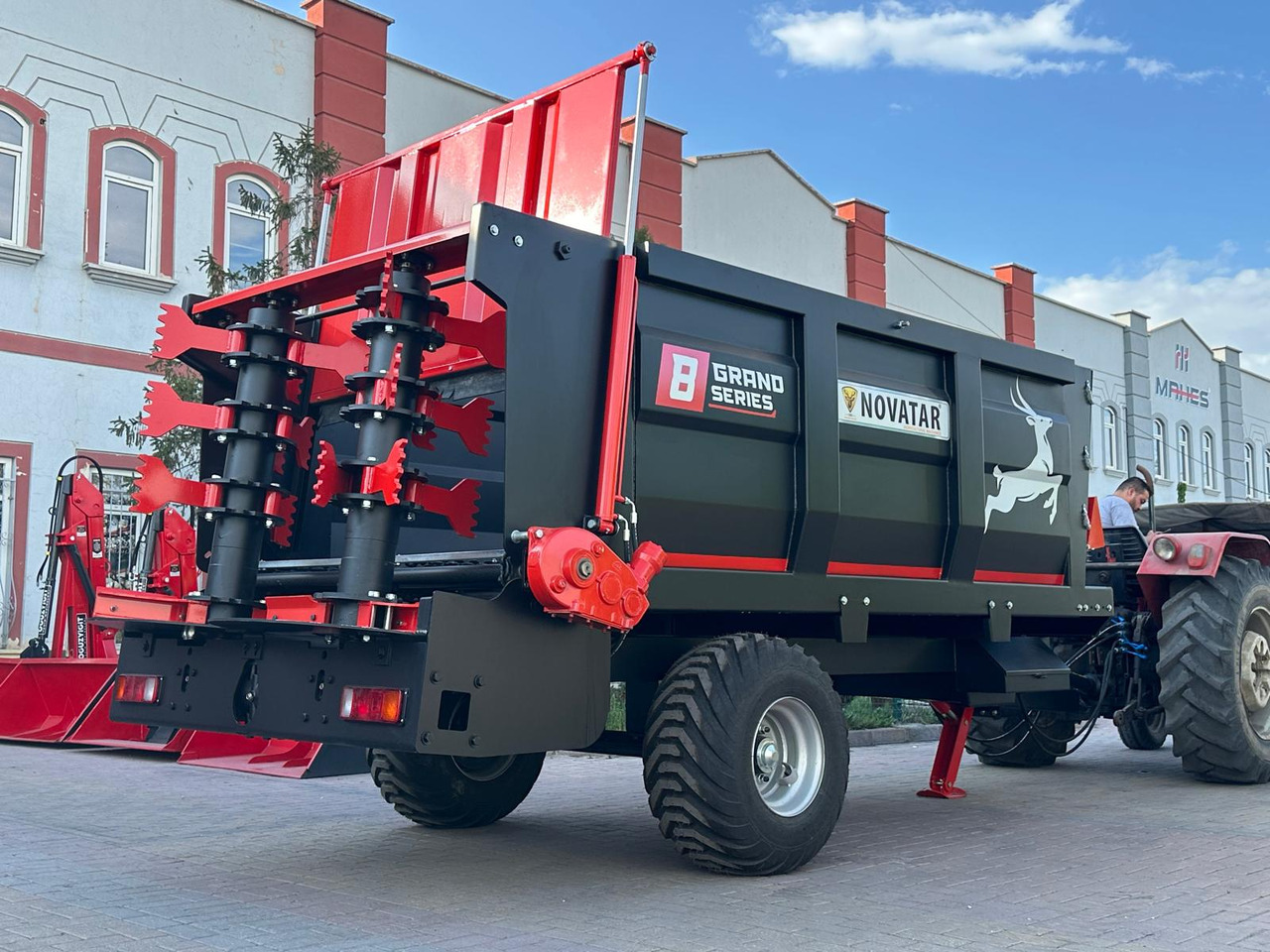 Novatar Manure Spreader 6 m3 - Разпръсквач за оборски тор: снимка 3 Novatar Manure Spreader 6 m3 - Разпръсквач за оборски тор: снимка 3
