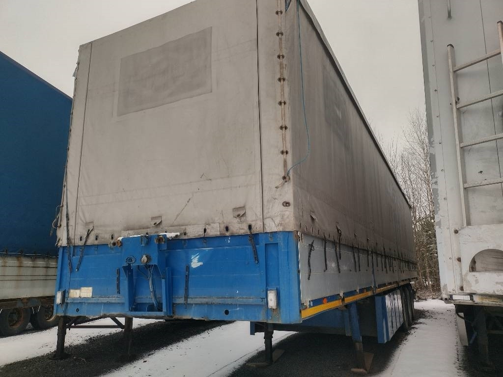 Kögel liukusivut,alukaidat,liukukatto - Брезентово полуремарке: снимка 4 Kögel liukusivut,alukaidat,liukukatto - Брезентово полуремарке: снимка 4