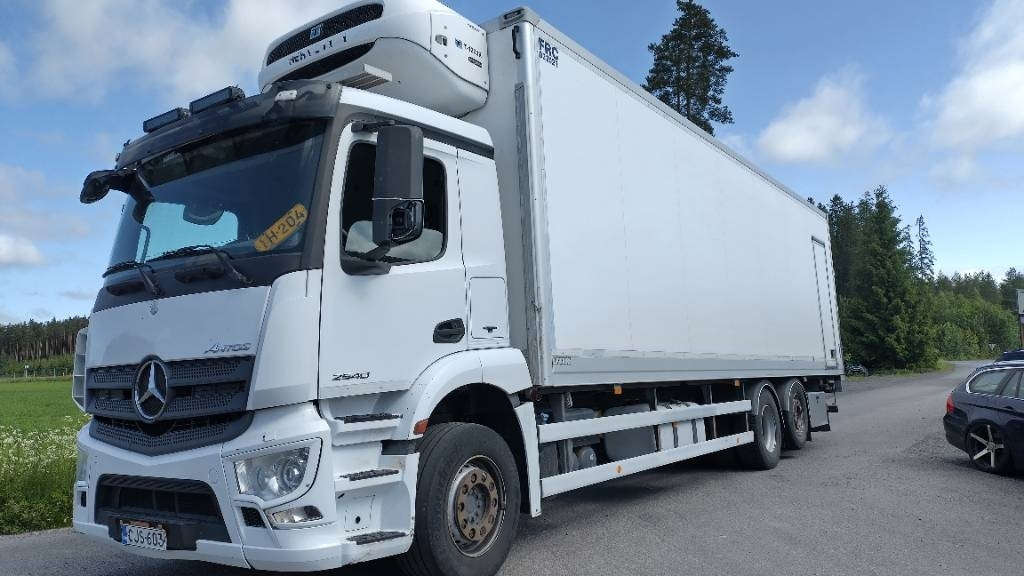 Mercedes-Benz Antos 2540 9,5m kylmäkori,Frc 2027 - Рефрижератор камион: снимка 1 Mercedes-Benz Antos 2540 9,5m kylmäkori,Frc 2027 - Рефрижератор камион: снимка 1