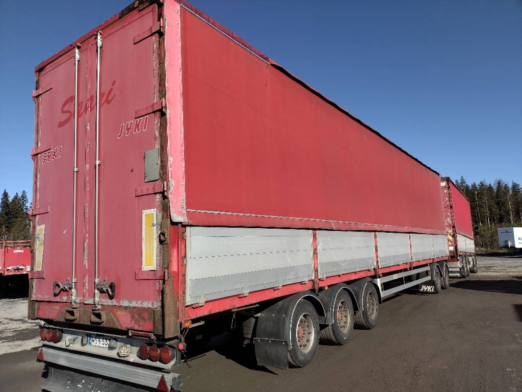 Scania Nousukapelli+Jyki kärry 3m sisäkork.liukukatot - Камион с брезент: снимка 3 Scania Nousukapelli+Jyki kärry 3m sisäkork.liukukatot - Камион с брезент: снимка 3