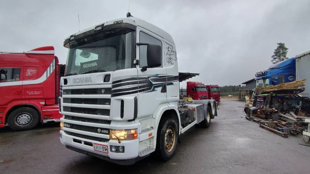 Scania R164 480 rautajouset,av4100mm , ADR. HIENO!! - Шаси кабина: снимка 2 Scania R164 480 rautajouset,av4100mm , ADR. HIENO!! - Шаси кабина: снимка 2