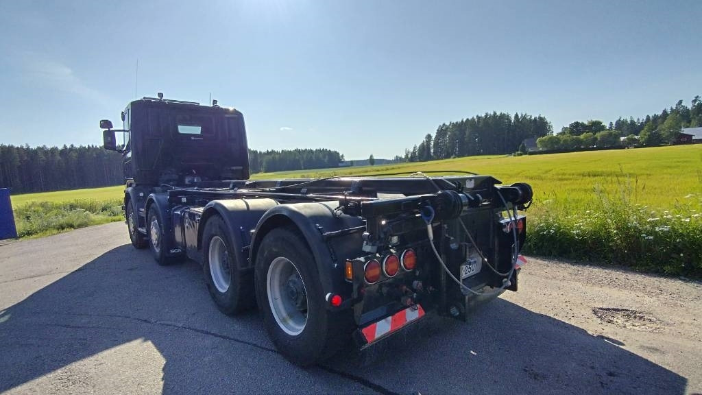 Мултилифт за контейнери камион Scania R490 8x4 multilift vaijerilaite,napaperät: снимка 10