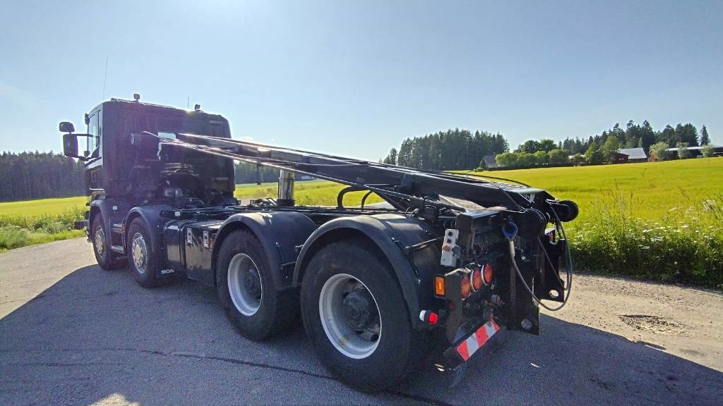 Мултилифт за контейнери камион Scania R490 8x4 multilift vaijerilaite,napaperät: снимка 12