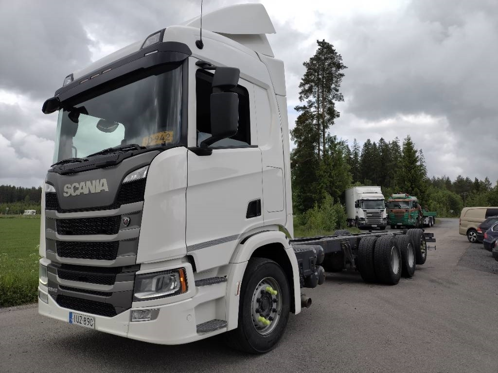Scania R540 8x4 pitkä alusta runko 9,6m  - Шаси кабина: снимка 2 Scania R540 8x4 pitkä alusta runko 9,6m  - Шаси кабина: снимка 2