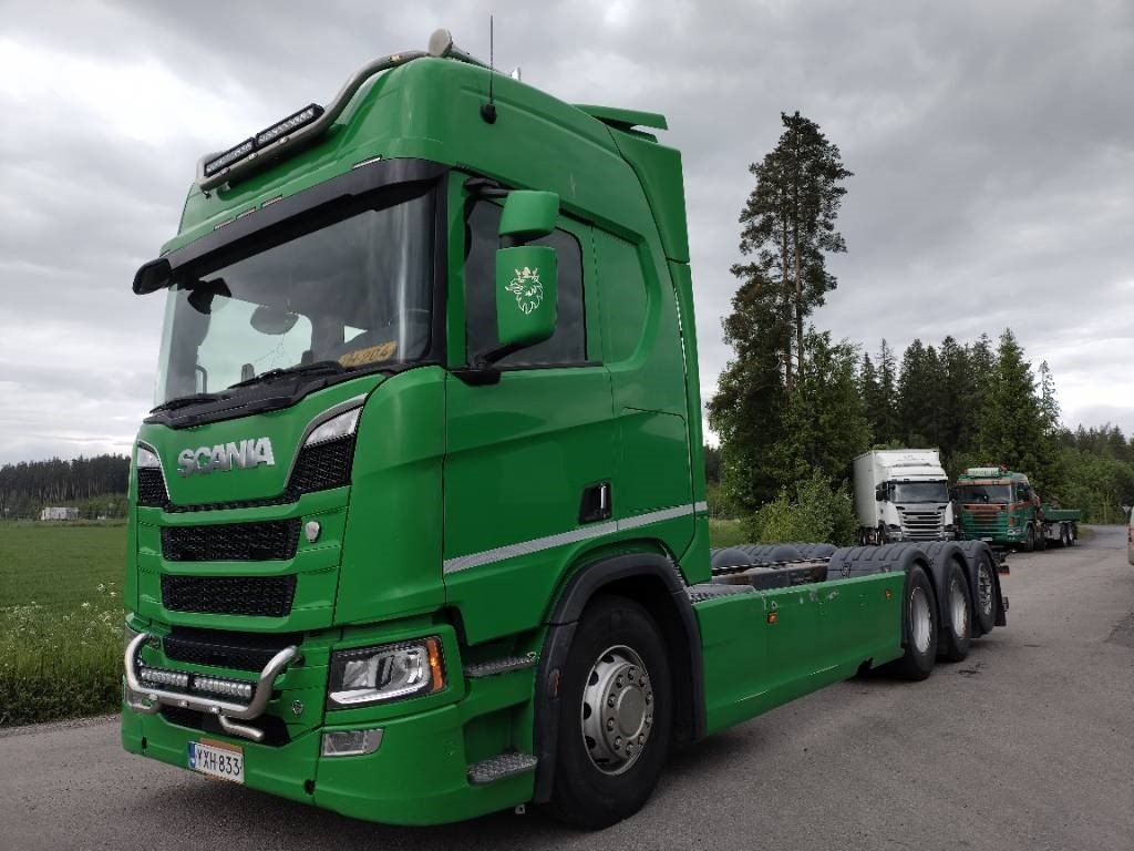Scania R580 8x4 alusta 710tkm!! - Шаси кабина: снимка 1 Scania R580 8x4 alusta 710tkm!! - Шаси кабина: снимка 1