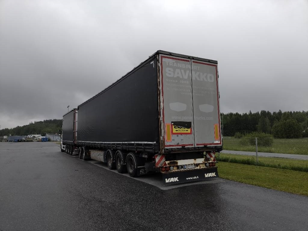 Scania R580 8x4 kapellilava+Dolly+kärry 76tn juna - Камион с брезент: снимка 5 Scania R580 8x4 kapellilava+Dolly+kärry 76tn juna - Камион с брезент: снимка 5