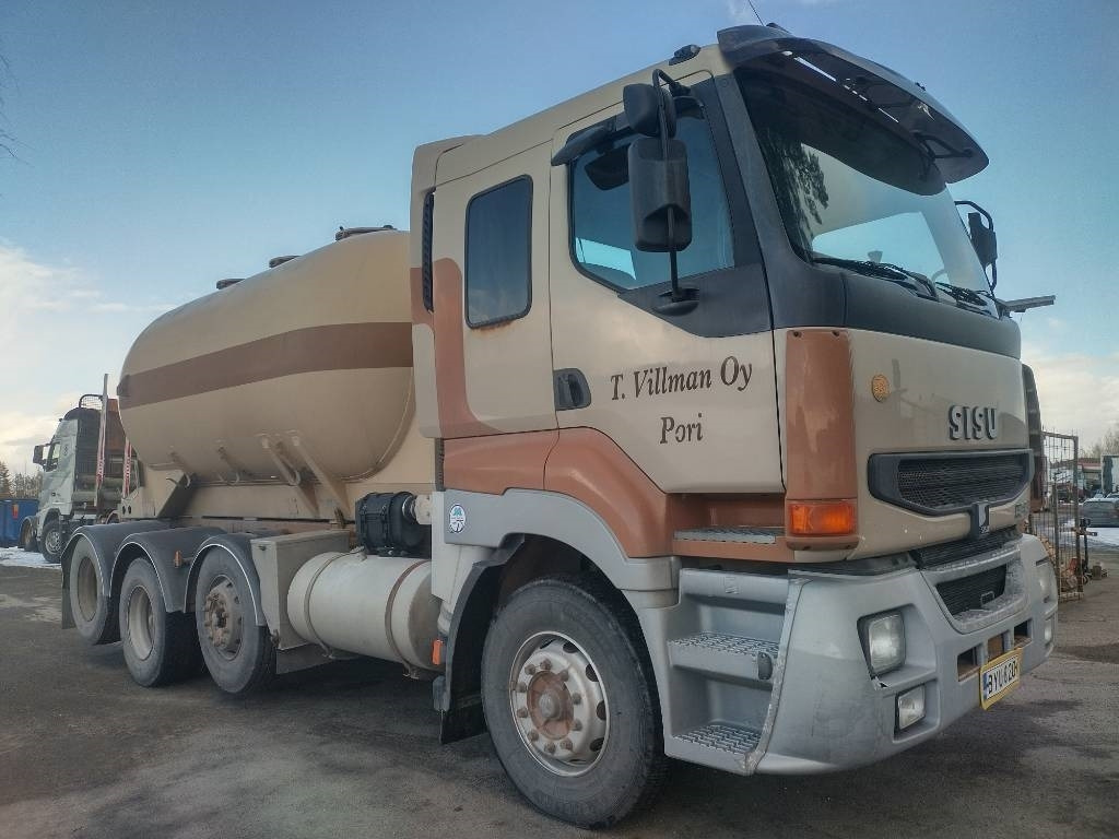 Sisu E14 8x2 kippipainepytty+kompura - Камион цистерна: снимка 3 Sisu E14 8x2 kippipainepytty+kompura - Камион цистерна: снимка 3