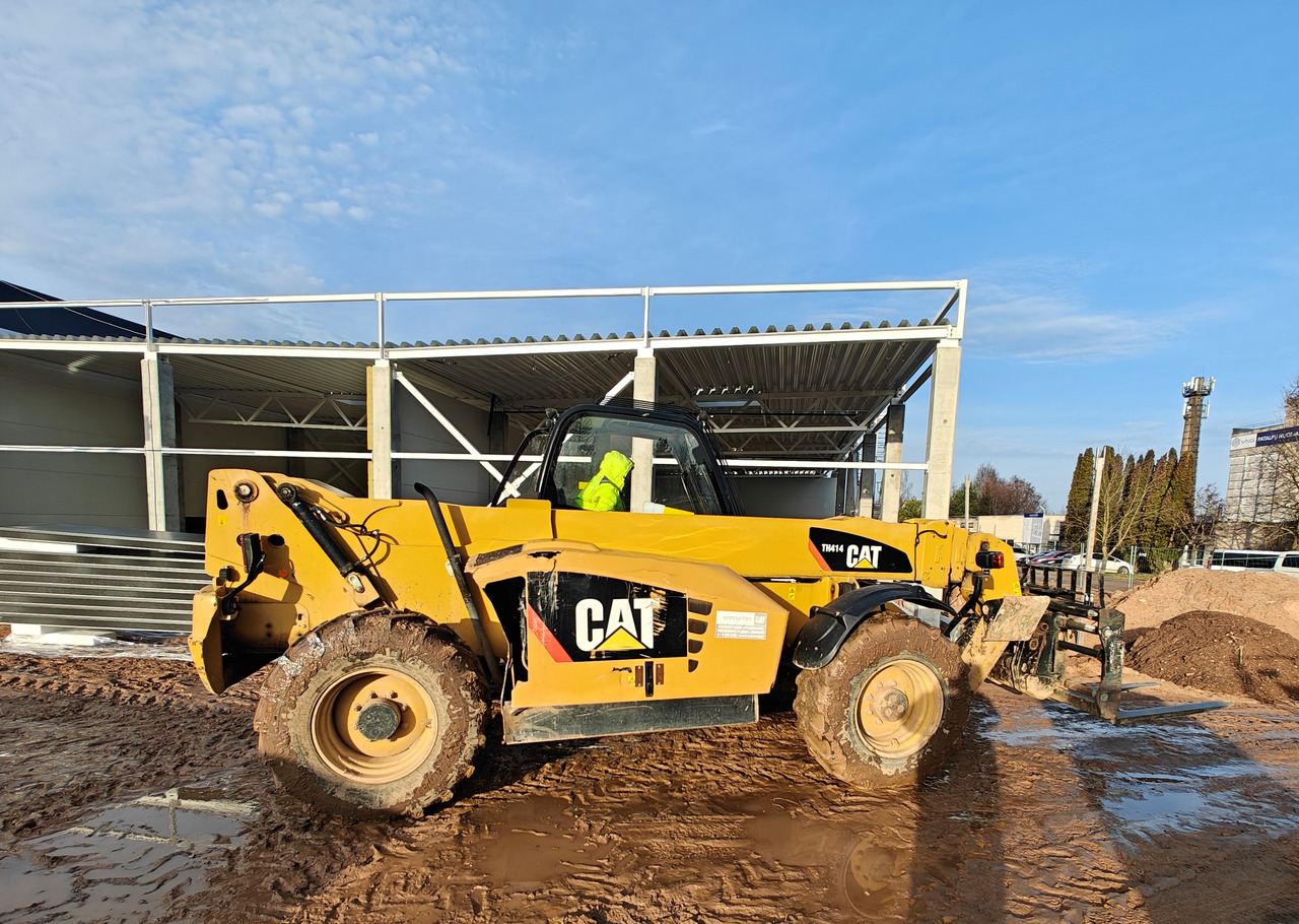 CAT TH414 - Телескопичен товарач: снимка 2 CAT TH414 - Телескопичен товарач: снимка 2