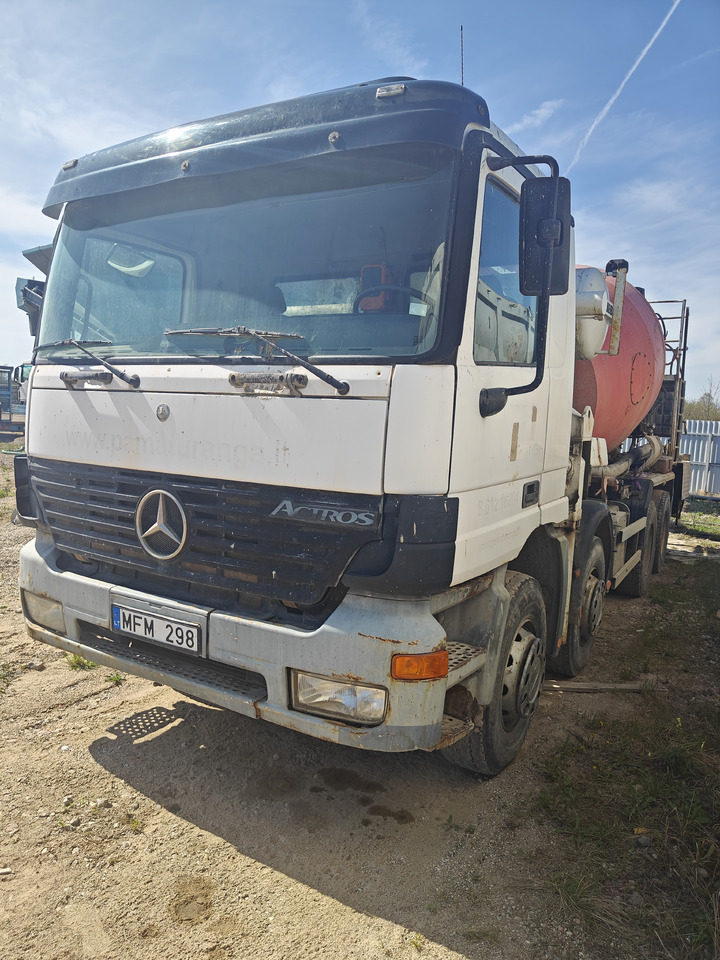 Mercedes Benz Actros - Бетонобъркачка: снимка 3 Mercedes Benz Actros - Бетонобъркачка: снимка 3