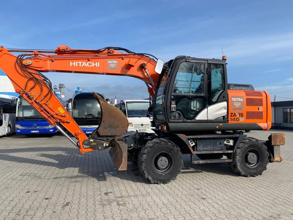 HITACHI ZX 140 W / IMPORTED FROM FRANCE / 3 300 MTH / 122 KM - Колесен багер: снимка 1 HITACHI ZX 140 W / IMPORTED FROM FRANCE / 3 300 MTH / 122 KM - Колесен багер: снимка 1