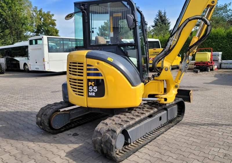 Верижен багер Komatsu PC55MR-3 / SPROWADZONA / 4 380 MTH: снимка 6