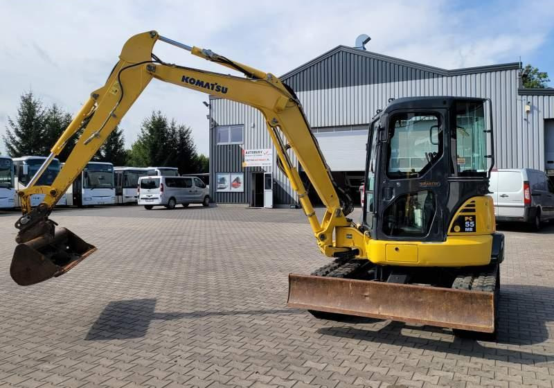 Komatsu PC55MR-3 / SPROWADZONA / 4 380 MTH - Верижен багер: снимка 5 Komatsu PC55MR-3 / SPROWADZONA / 4 380 MTH - Верижен багер: снимка 5