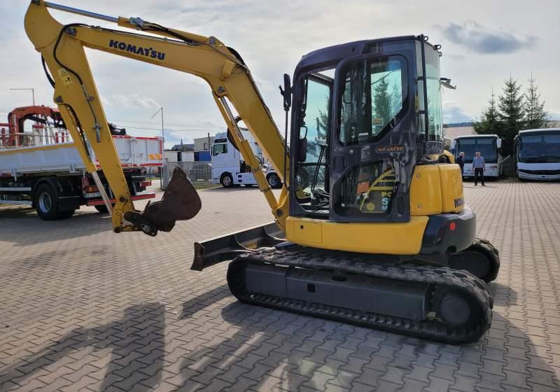 Верижен багер Komatsu PC55MR-3 / SPROWADZONA / 4 380 MTH: снимка 17