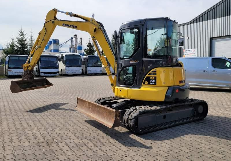 Komatsu PC55MR-3 / SPROWADZONA / 4 380 MTH - Верижен багер: снимка 4 Komatsu PC55MR-3 / SPROWADZONA / 4 380 MTH - Верижен багер: снимка 4