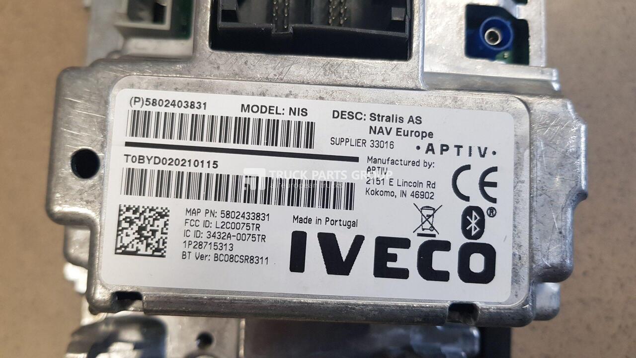 Нови Навигационна система за Камион IVECO IVECO STRALIS EURO6 navi system, navigation system, multimedia system, radio audio control 5802403831, 5801677506: снимка 6
