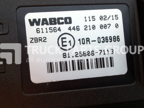 MAN TGX, TGL, TGM, TGS, ZBR2, ZBR control unit 81258067113, 44621000 control unit - Блок за управление за Камион: снимка 5 MAN TGX, TGL, TGM, TGS, ZBR2, ZBR control unit 81258067113, 44621000 control unit - Блок за управление за Камион: снимка 5
