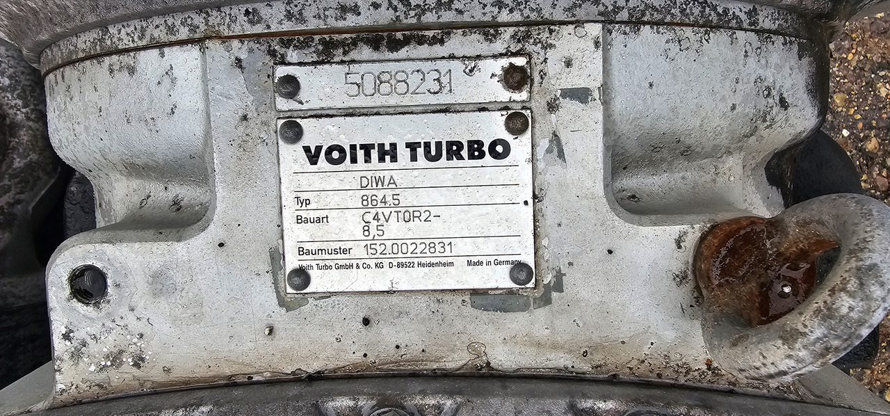 Резервни части за Камион MAN MAN VOITH TURBO gearbox type 864,5 DIWA, 5125796, 5088231, C4VT0R2-8,5, 5887113, 5071864, 81330016679, 5096411, 5125796, 1520026291, 6894672, 1520022011, 5887113, 1520022831, 5088231, 5071864, 8133001: снимка 6
